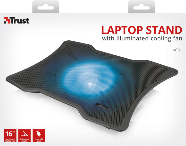 TRUST Acul Laptop stand - illuminated cooling fan_1475042593