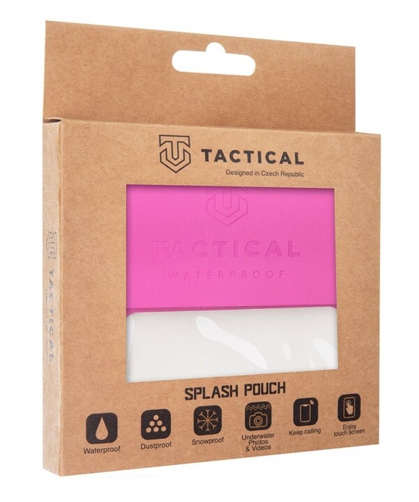 Tactical vodotěsné pouzdro Splash Pouch L/XL, růžová_2034327792