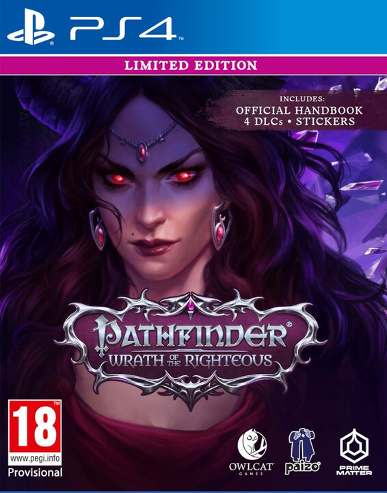 Pathfinder: Wrath of the Righteous - Limited Edition (PS4)_1054599223