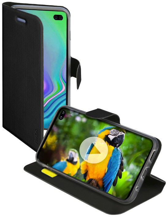 SBS pouzdro Book Sense pro Samsung Galaxy S10+, černá_1225006100