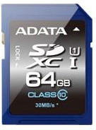 ADATA SDXC Premier 64GB UHS-I_1835108211