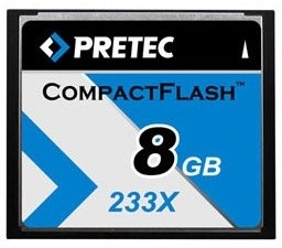 Pretec CompactFlash Cheetah 233X 8GB_430660914