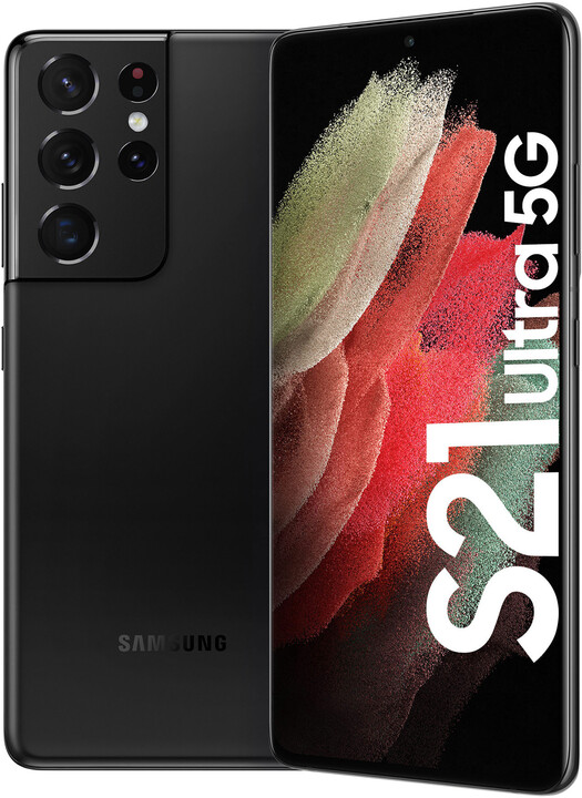 Samsung Galaxy S21 Ultra 5G, 12GB/128GB, Black