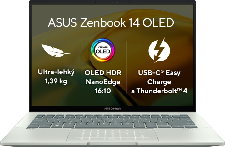 ASUS Zenbook 14 OLED (UX3402, 12th Gen Intel), stříbrná_1300059591