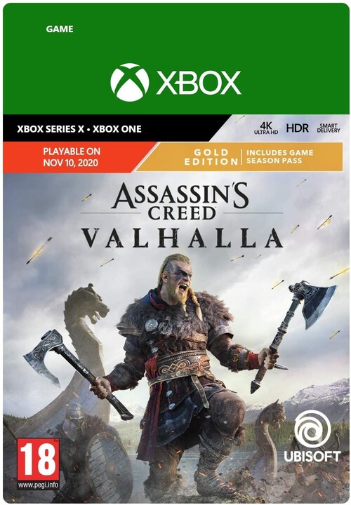 Assassins Creed Valhalla - Gold Edition (Xbox) - elektronicky_1188377739