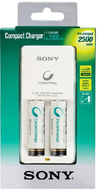 Sony Compact BCG-34HW2GN, 2x 2500mAh_269829073