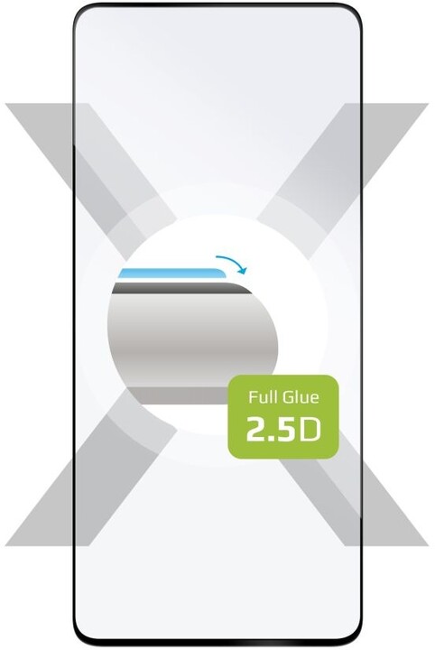 FIXED ochranné sklo Full-Cover pro Realme 11 Pro+, lepení přes celý displej, černá_362481346