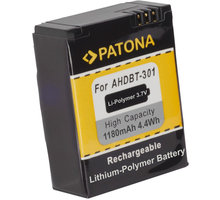 Patona baterie pro GoPro HD Hero 3 1180mAh 3,7V Li-Pol_1153941253