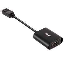 Club3D adaptér aktivní DisplayPort 1.4 na HDMI 4K120HZ HDR (M/F), černá - Rozbalené zboží