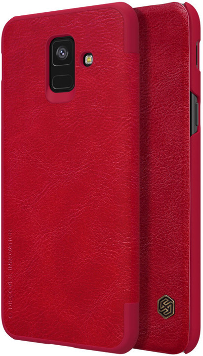 Nillkin Qin Book Pouzdro pro Samsung A600 Galaxy A6 2018, červený_1804508006
