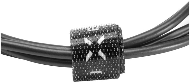 FIXED nabíjecí a datový kabel USB-A - USB-C, USB 2.0, 1m, černá_486697732