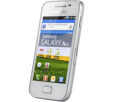 Samsung GALAXY Ace (S5830i), bílá + 2GB MicroSD karta_925698646
