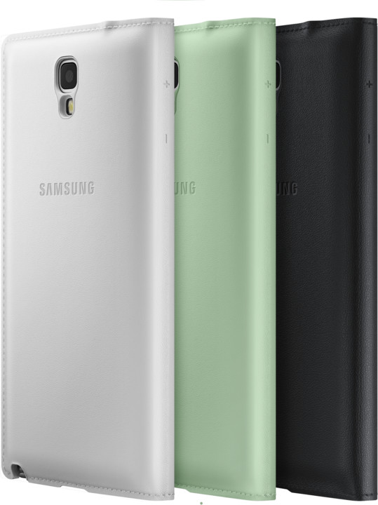Samsung flipové pouzdro s kapsou EF-WN750BBE pro Galaxy Note 3 Neo černá_253217085