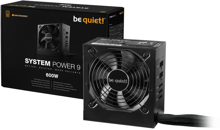 Be quiet! System Power 9 CM - 600W_1270589482