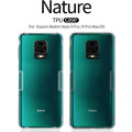 Nillkin pouzdro Nature TPU pro Xiaomi Redmi Note 9 Pro/Max/9S, transparentní_1374538667