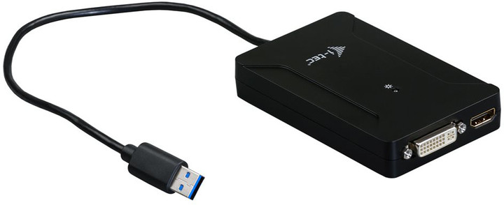 i-tec USB 3.0 Travel Docking Station - cestovní dokovací stanice (HDMI, DVI-I, 3x USB 3.0)_431811140