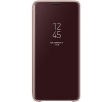 Samsung flipové pouzdro Clear View se stojánkem pro Samsung Galaxy S9+, zlaté_2103520627