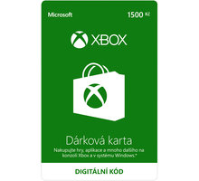 Microsoft Xbox Live dárková karta 1500 Kč (elektronicky)_1423134621