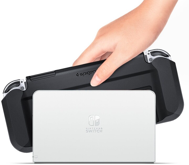 Spigen ochranné pouzdro Thin Fit pro Nintendo Switch OLED, černá_915855771