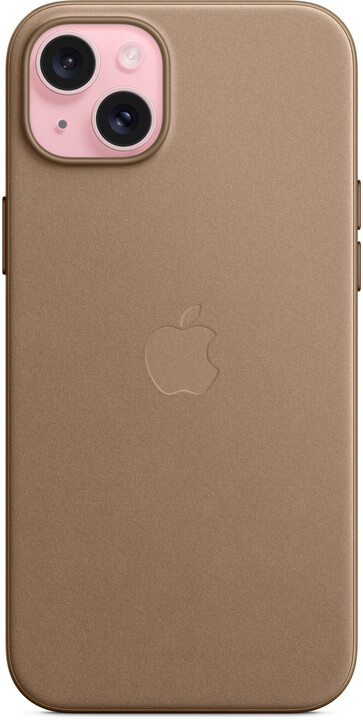 Apple kryt z tkaniny FineWoven s MagSafe na iPhone 15 Plus, kouřová_643841886