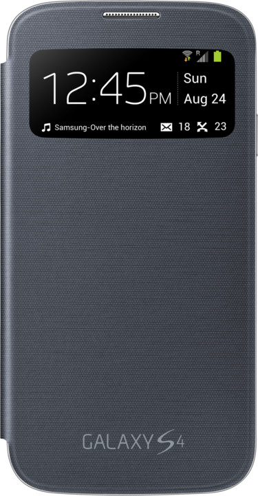 Samsung flip S-view EF-CI950BBEG pro Galaxy S 4, černá_1936713315