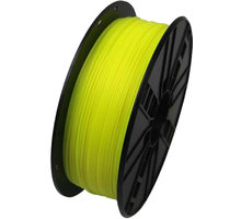 Gembird tisková struna (filament), PLA+, 1,75mm, 1kg, žlutá_616563027