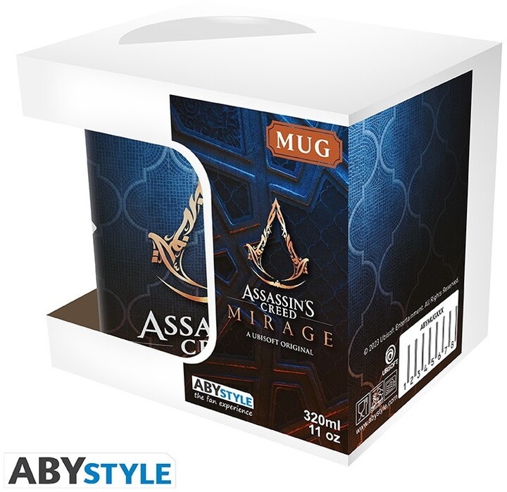 Hrnek Assassins Creed: Mirage - Crest and eagle, 320ml_509681737