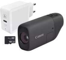 Canon PowerShot ZOOM Essential Kit, černá 5544C007