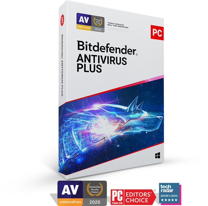 Bitdefender Antivirus Plus - 1PC na 1 rok - BOX_2106794595