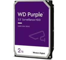 WD Purple (PURZ), 3,5" - 2TB O2 TV HBO a Sport Pack na dva měsíce
