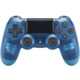 Sony PS4 DualShock 4 v2, průhledný modrý