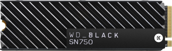 WD Black SN750, M.2 - 1TB + chladič