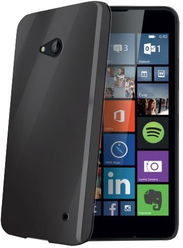 CELLY Gelskin pouzdro pro Microsoft Lumia 640, černá_1209491679