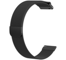 ESES milánský tah pro Samsung Galaxy Watch 46mm/ Samsung Gear S3/ Huawei Watch 2, černá_123783366