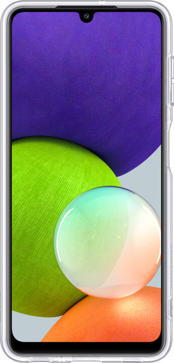 Samsung zadní kryt Clear Cover pro Galaxy A22 (LTE), transparentní_1620166479