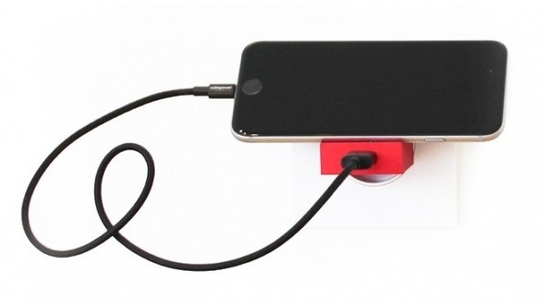 USBEPower POP Pocket charger 1USB stand, růžovooranžová_1429323229
