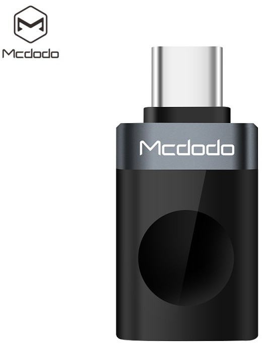 Mcdodo redukce z USB 3.0 A/F na USB-C (31.7x12,2x6,95 mm), šedá_1715419863
