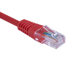 Masterlan patch kabel UTP, Cat5e, 1m, červená