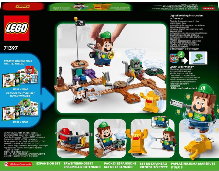 Extra výhodný balíček LEGO® Super Mario™ - tři rozšiřující sety 71397, 71399, 71401_1175151414