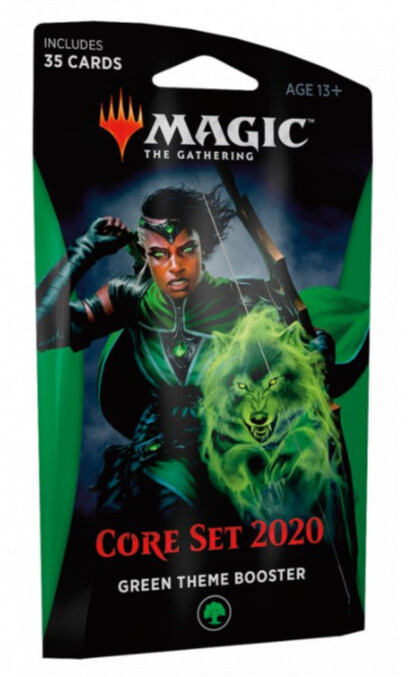 Karetní hra Magic: The Gathering 2020 - Green Theme Booster (35 karet)_317400941