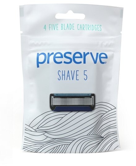Náhradní břity Preserve Shave 5, 4 ks_418654102