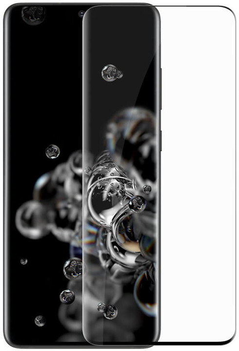 Nillkin tvrzené sklo DS+ MAX Diamond Jade pro Samsung Galaxy S20 Ultra, 3D, černá_1346000665