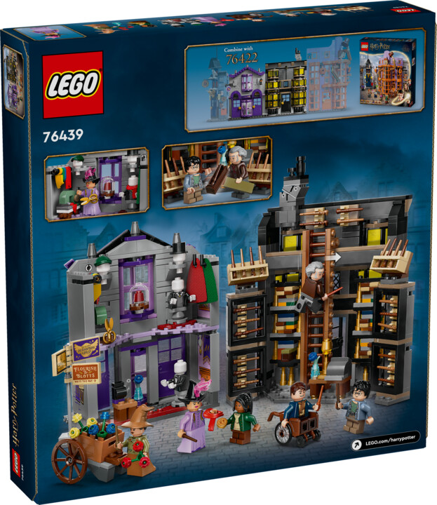 LEGO® Harry Potter™ 76439 Ollivanderův obchod a Obchod madame Malkinové_2005875230