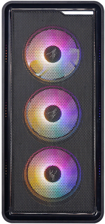 Zalman M3 Plus RGB, průhledná bočnice, černá_85430613