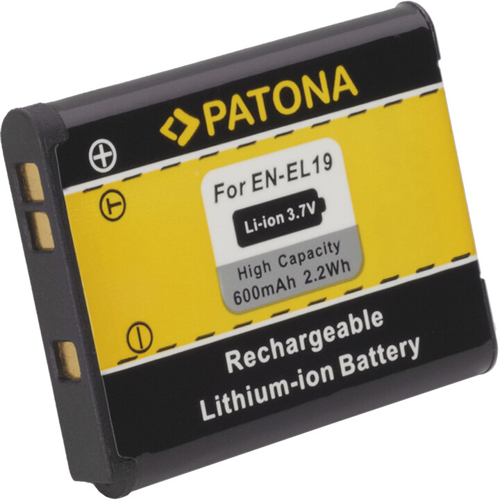 Patona baterie pro Nikon Enel19 600mAh_2001432424