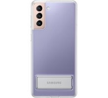 Samsung ochranný kryt Clear Standing pro Samsung Galaxy S21+, se stojánkem, transparentní_2078271530