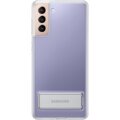 Samsung ochranný kryt Clear Standing pro Samsung Galaxy S21+, se stojánkem, transparentní_2078271530