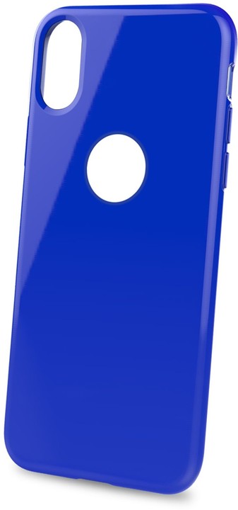 CELLY pouzdro TPU Gelskin pro Apple iPhone Xs Max, modré_904399448