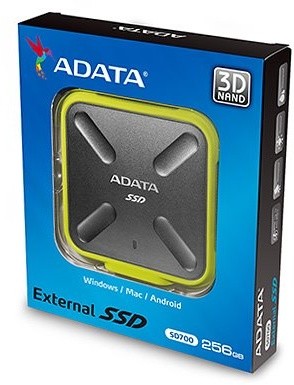 ADATA SD700, USB3.1 - 256GB, žlutá_921586156
