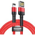 BASEUS kabel Cafule Cable (Special Edition) USB Lightning for iPhone 2.4A, 1m, červená